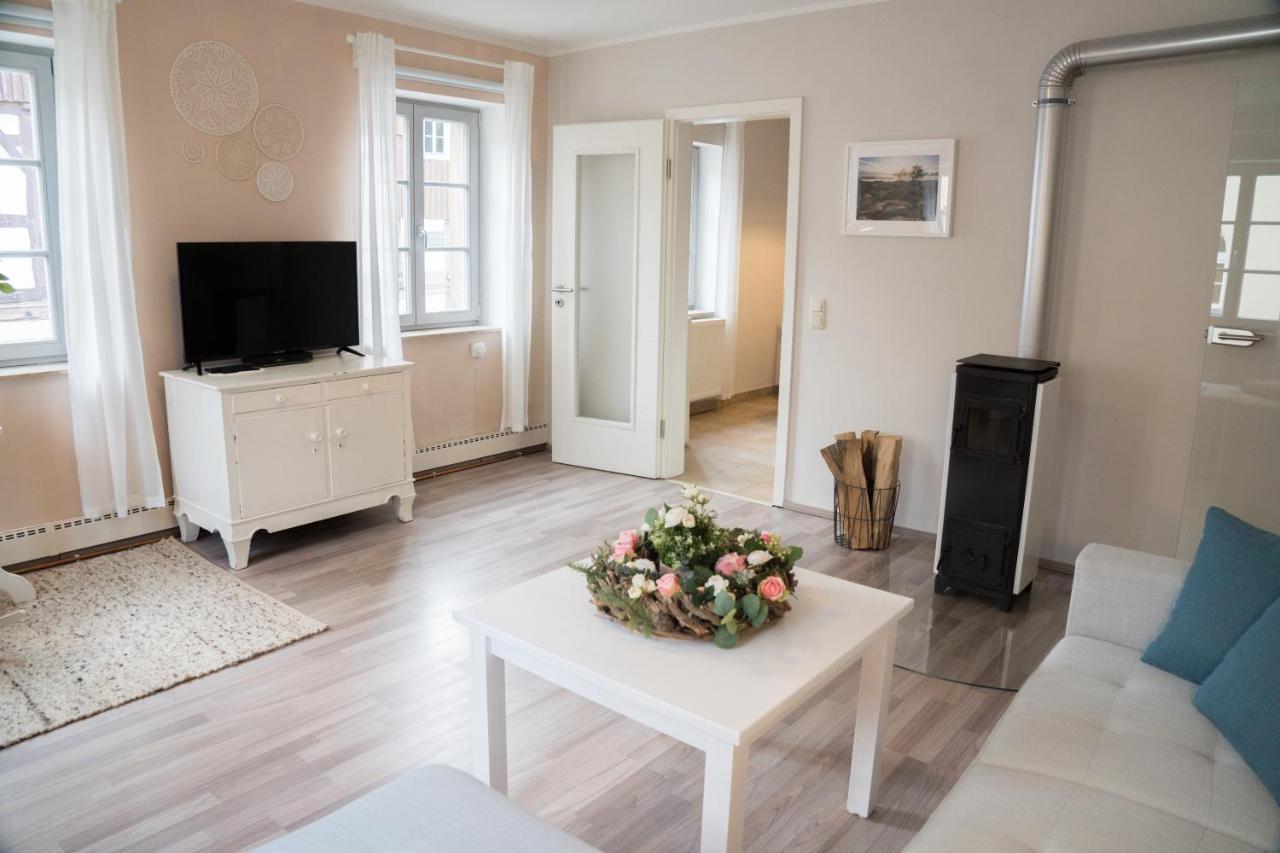 Apartmán Urlaubsfreude Biedermann Haus Blumenglueck - Rose Sebnitz Exteriér fotografie
